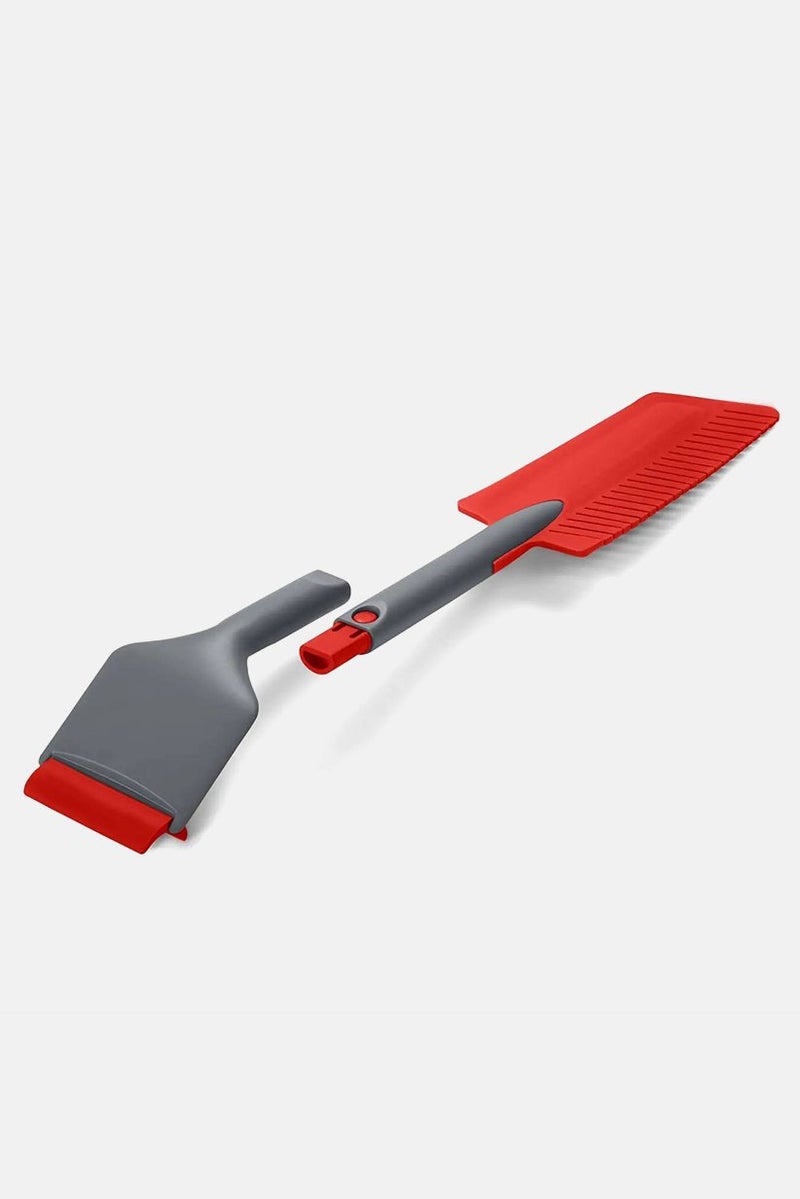 Tchibo 3 in 1 Car Ice Scraper, Red and Grey - Image 3